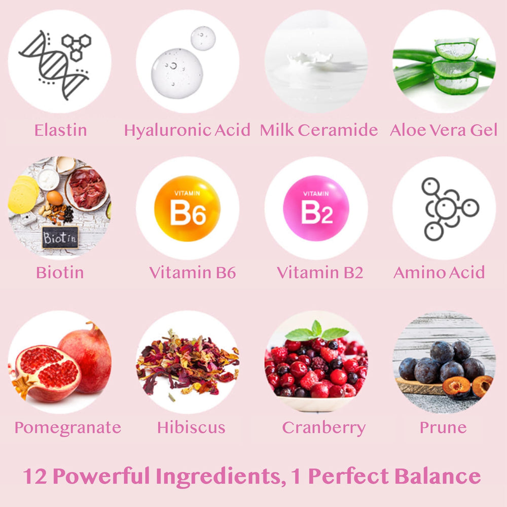 Close-up of Kyul Collagen Plus pouch with sticks