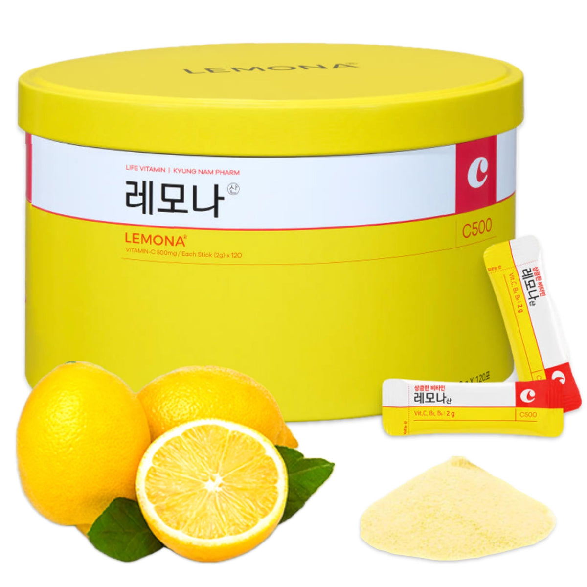 LEMONA Vitamin C powder 500mg packaging
