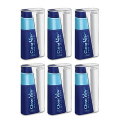 Front view of Portable Lens Cleaner Kit (6-Pack) with compact bottle and microfiber cloth
