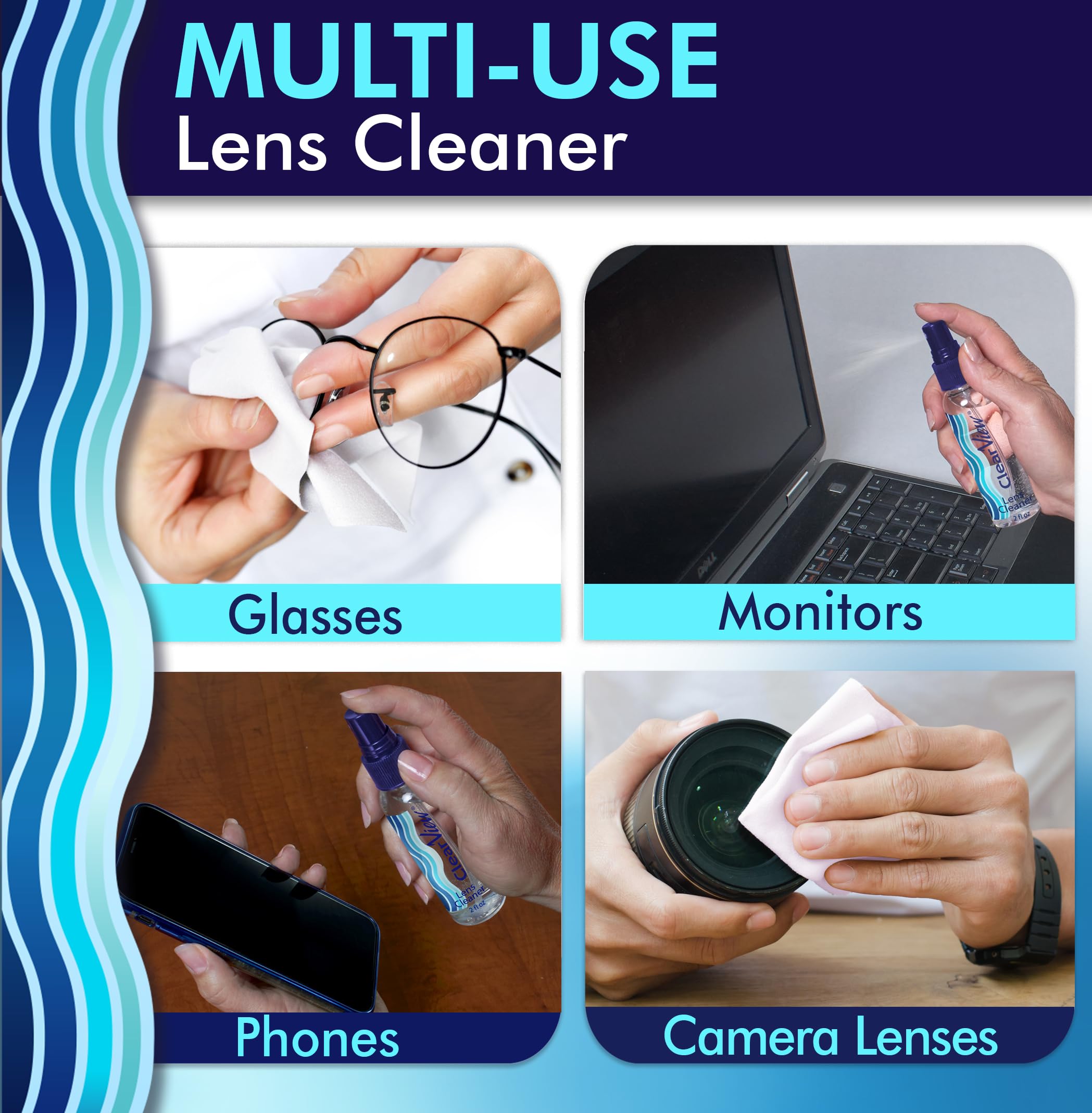 Premium microfiber cleaning cloths