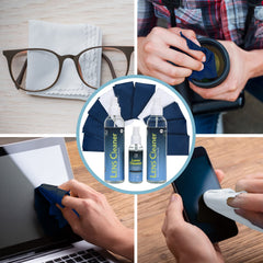 Glasses cleaner kit packaging