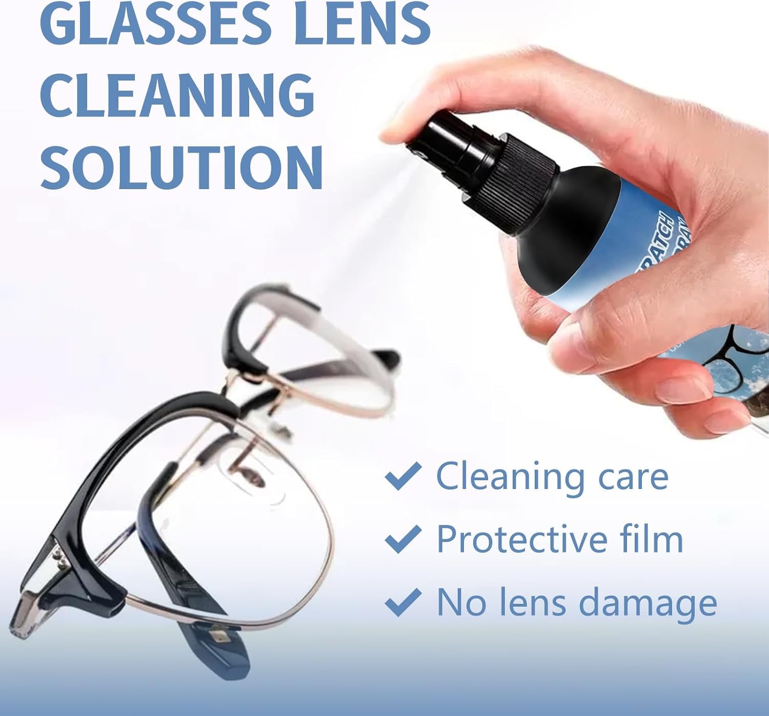 Close-up of Lens Scratch Removal bottle