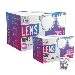 LensEssence 200-pack premium lens wipes