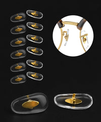 LenzProse 6-pack nose pads for Ray-Ban Aviator RB3025 RB3362