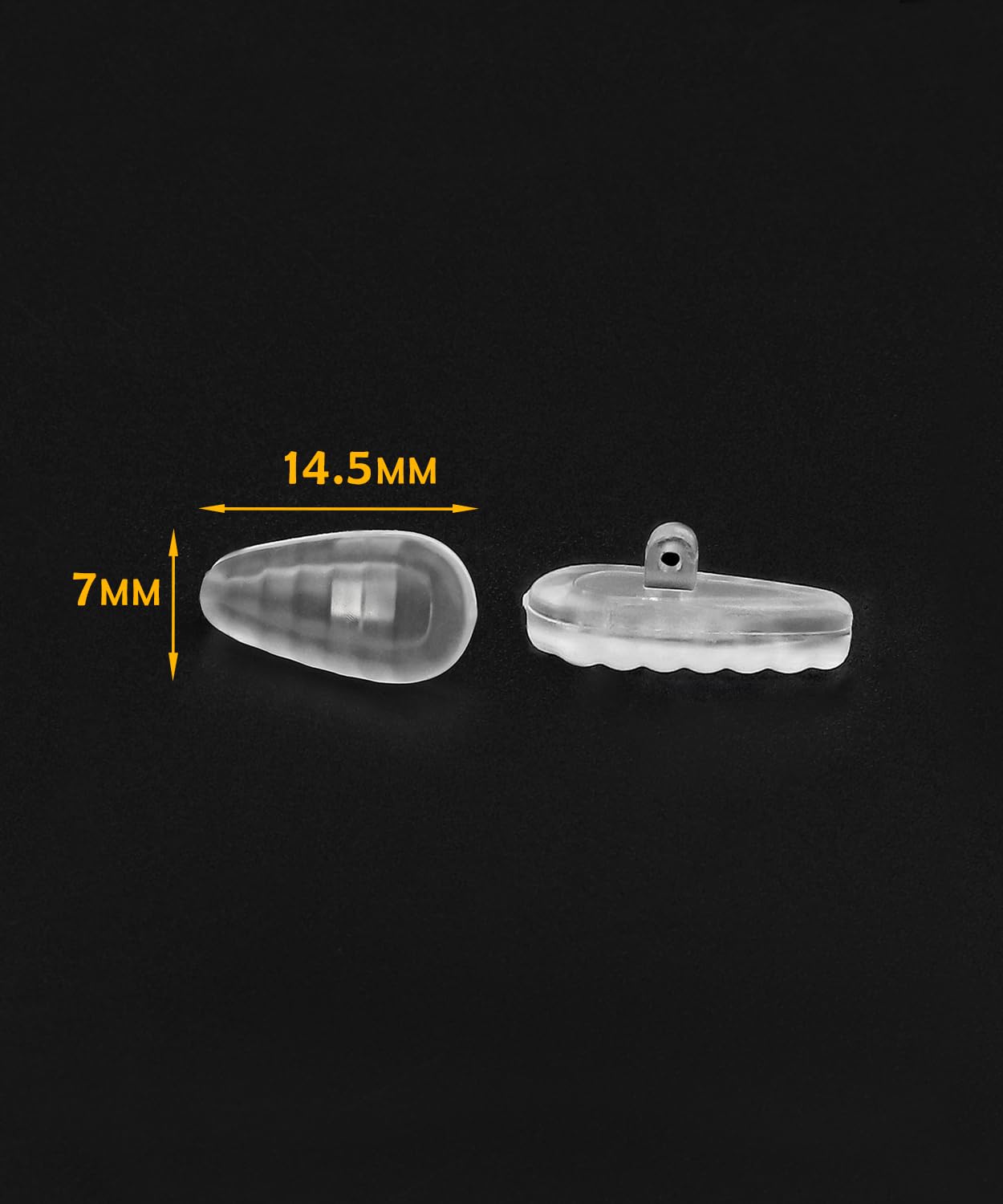 Replacement nose pads compatible with Oakley eyeglasses