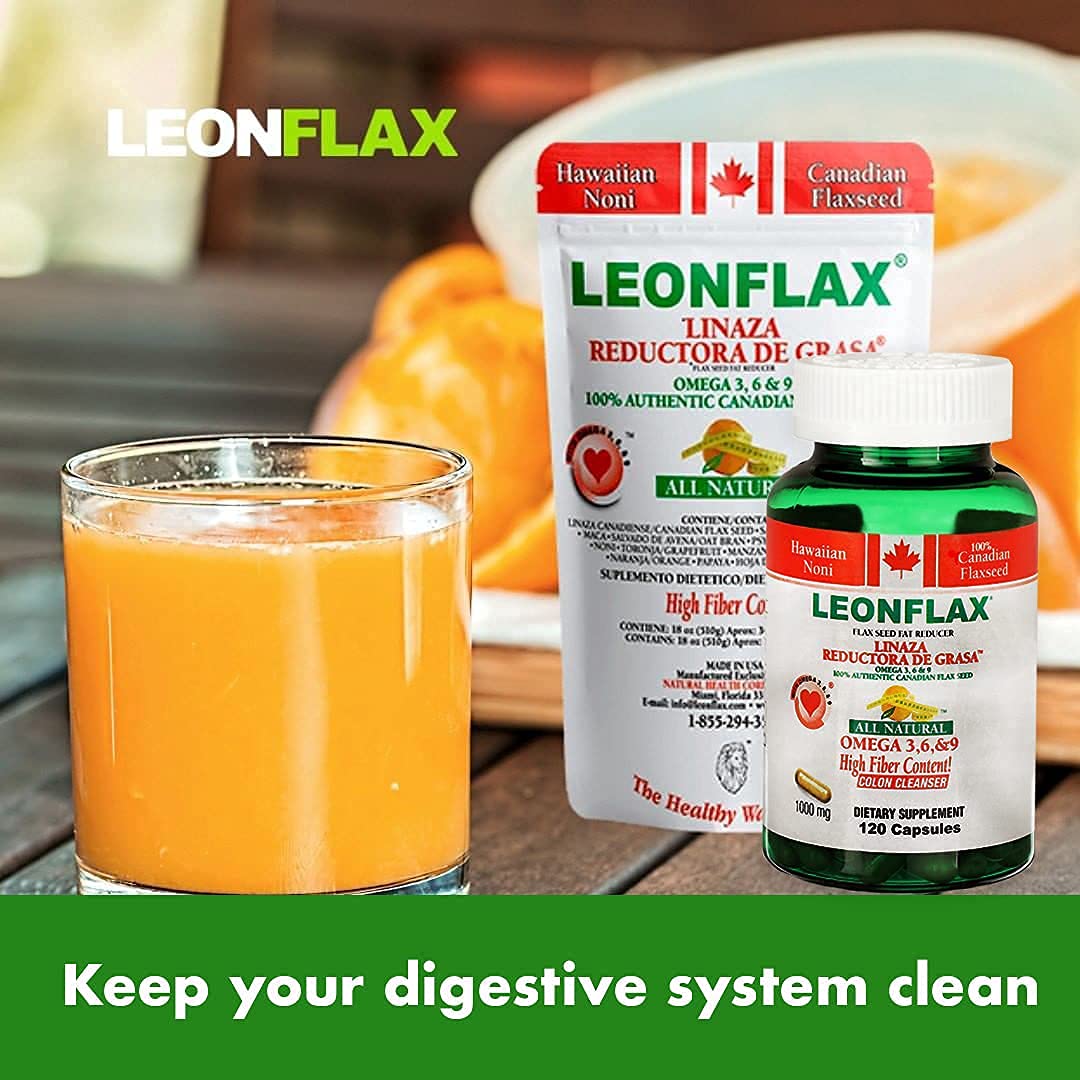 Assorted fruits and antioxidants included in Leonflax formula