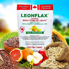 Nopal and senna leaf included in Leonflax blend
