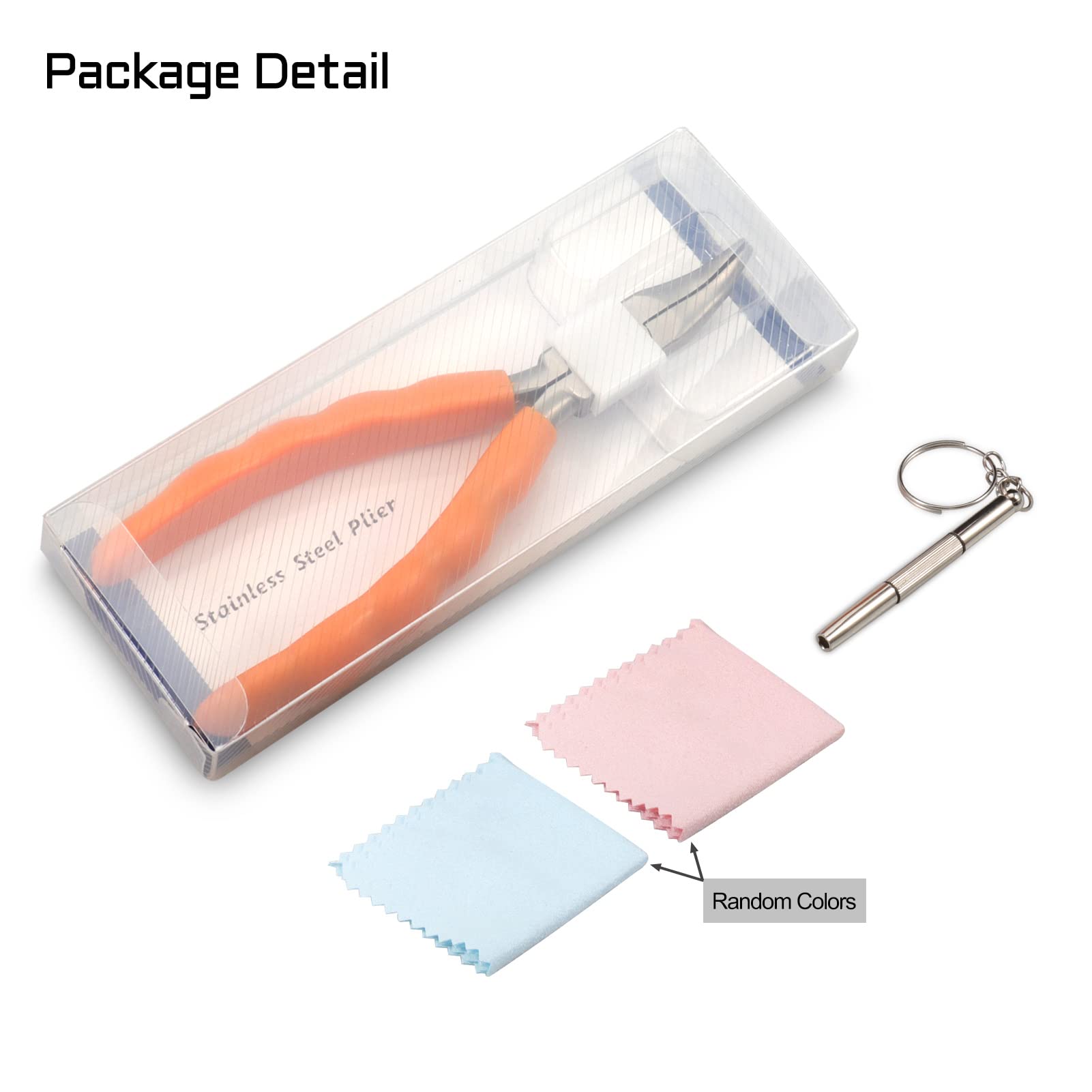 Kit suitable for optical shops and professional eyewear repairs