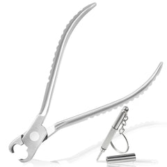 LEONTOOL 5-inch eyeglass cutting pliers with non-slip wavy handle