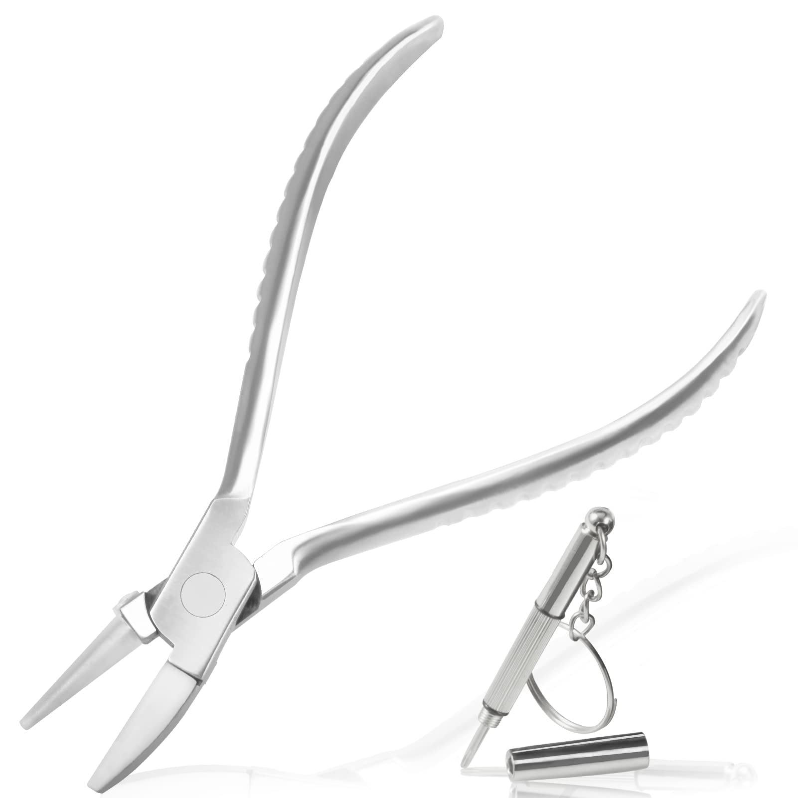 LEONTOOL eyeglasses frame pliers 6-inch nylon jaw with protective head cover