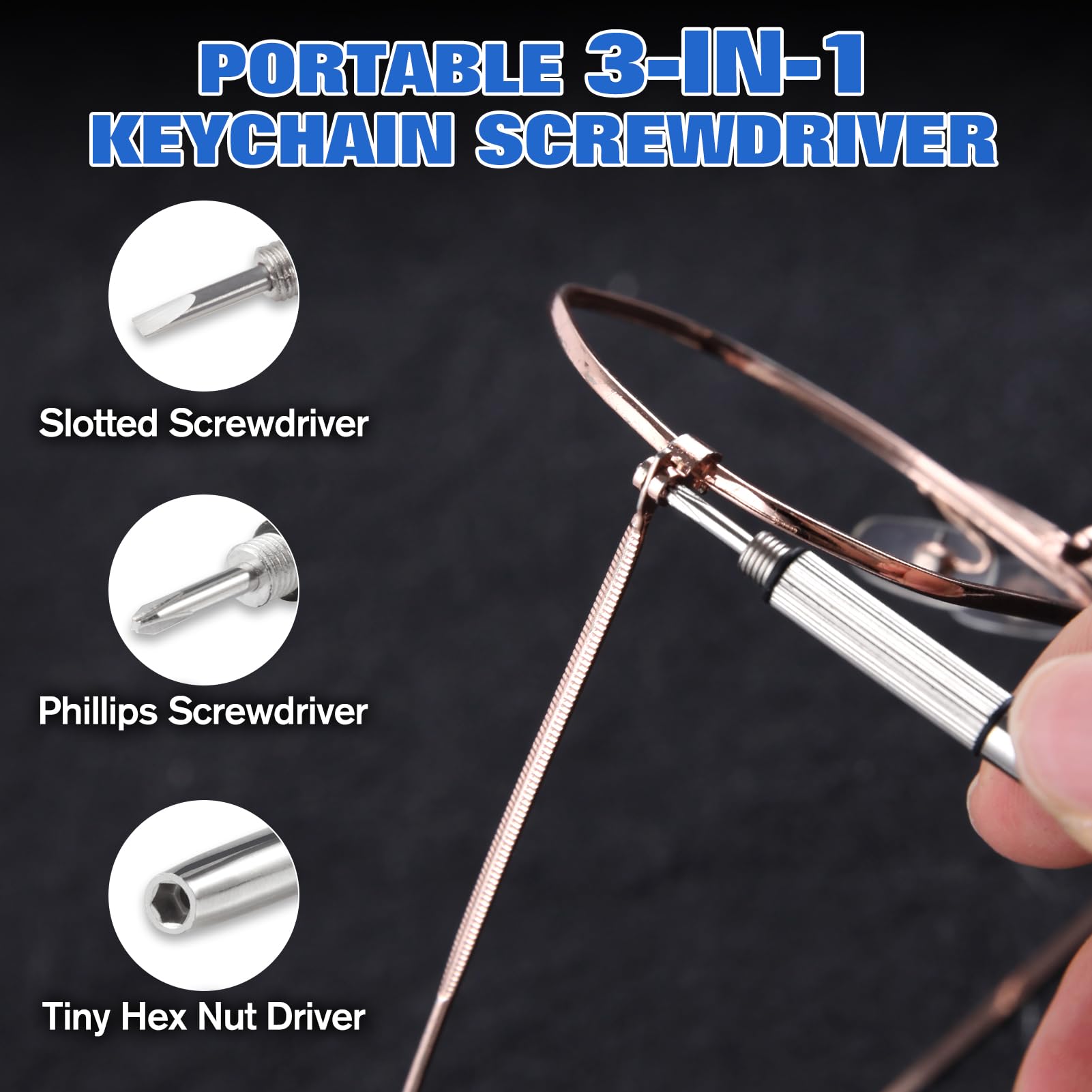 Package components including pliers, jaws, and screwdriver