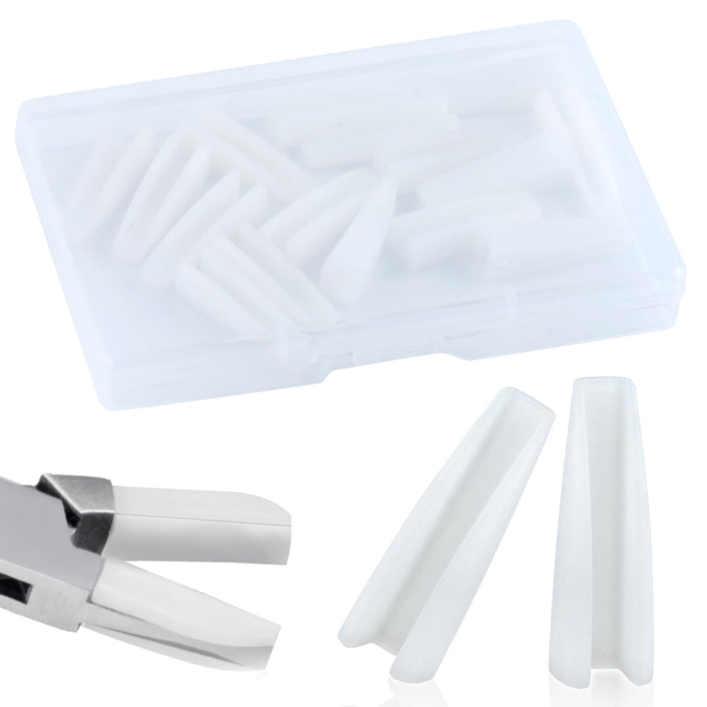 LEONTOOL 8-pack replacement nylon jaws for eyeglasses frame pliers