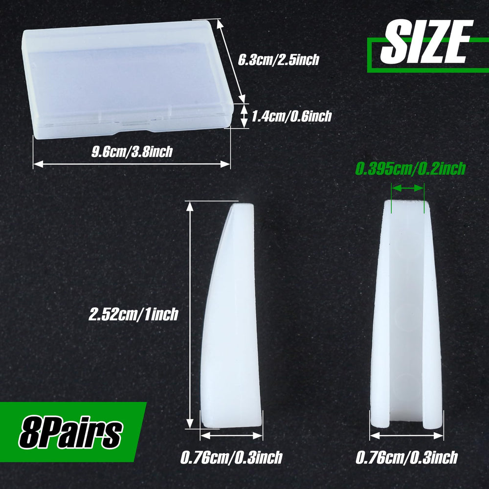 Nylon jaws set with portable storage case