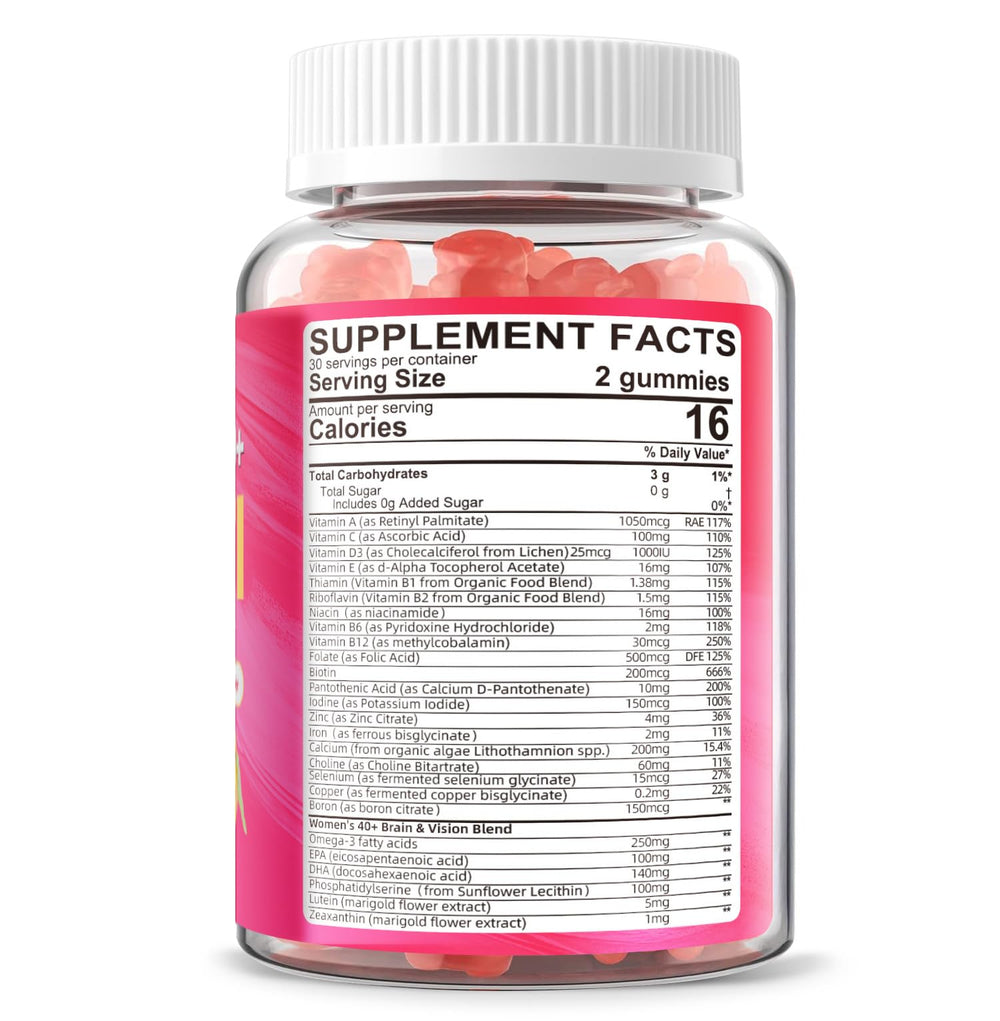 Omega-3 DHA & EPA brain and eye support illustration