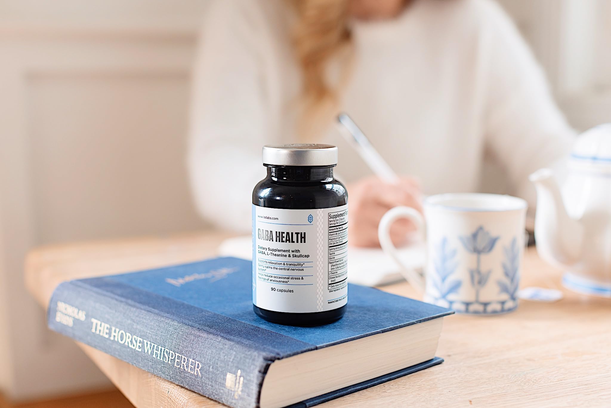 LES Labs GABA Health packaging and logo