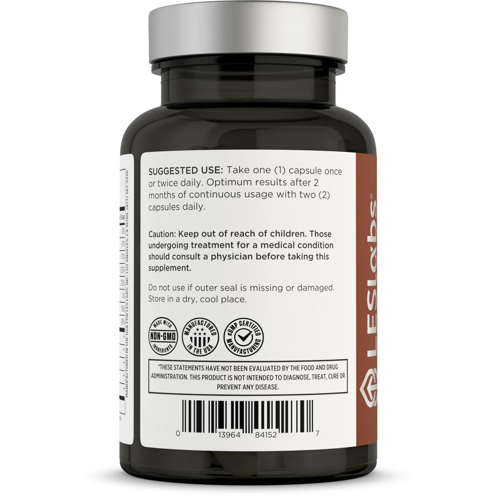 LES Labs Hair Health packaging and label