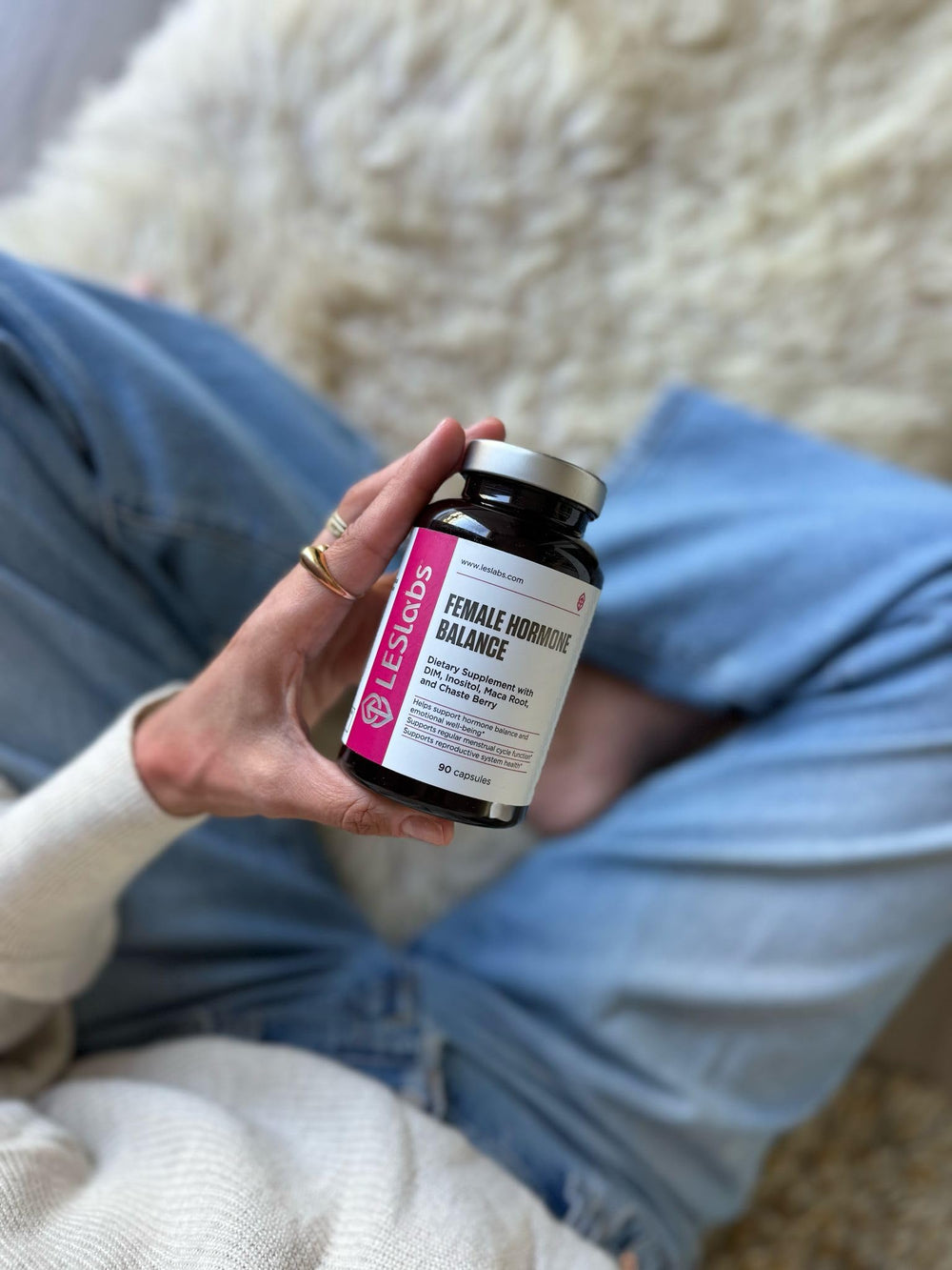 Vitamin B6 and Folate ingredients for hormone support