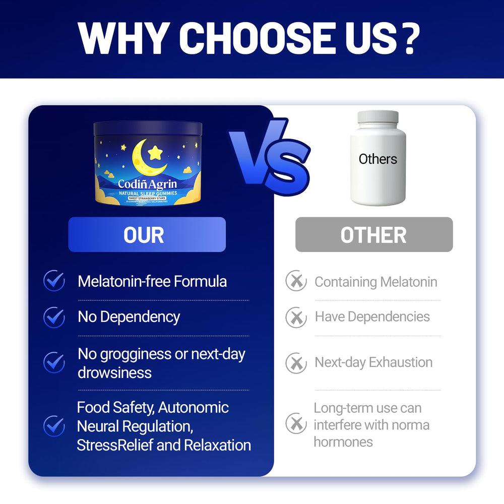 Natural formula designed for adults in Let Me Sleep Gummies