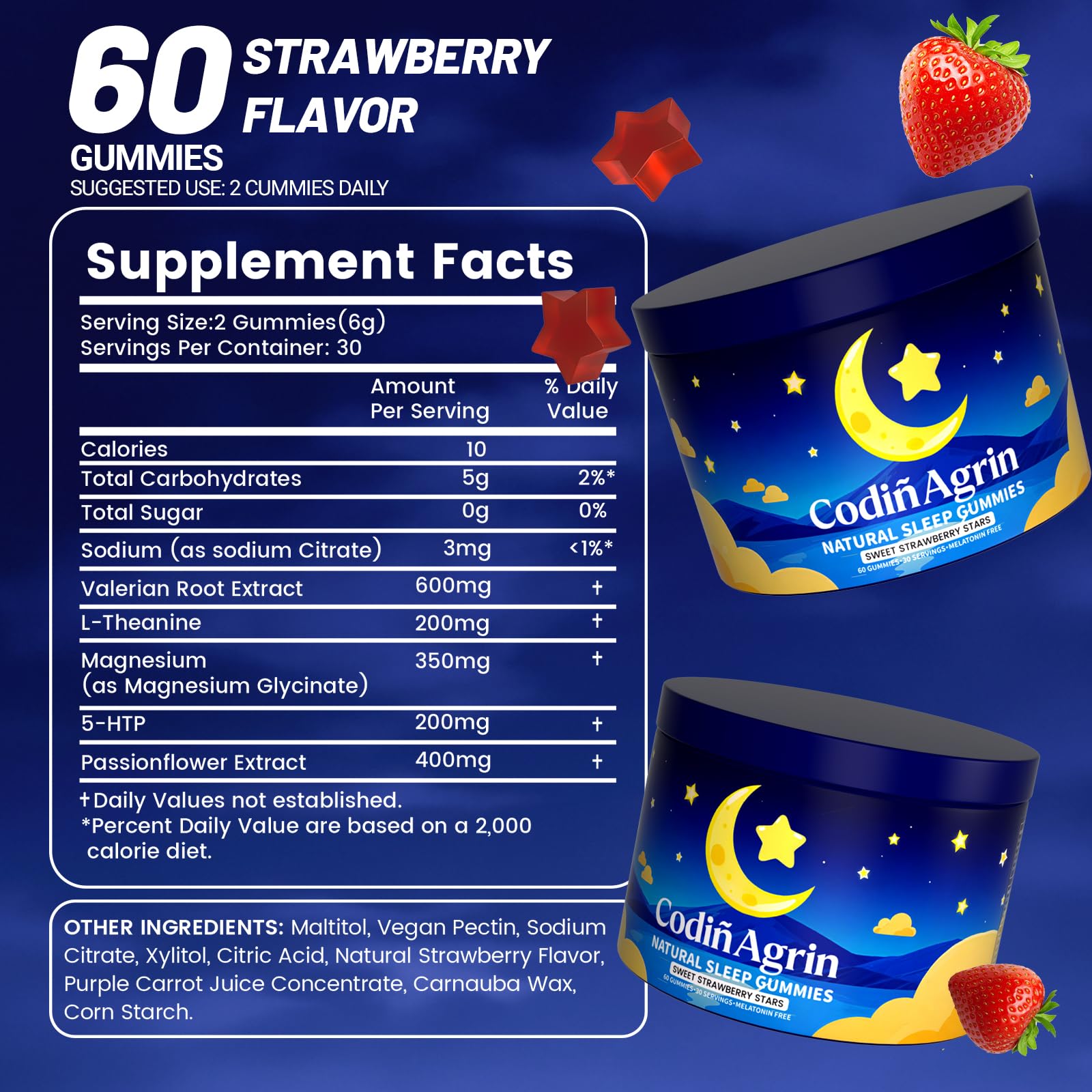 Let Me Sleep Gummies packaging and bottle