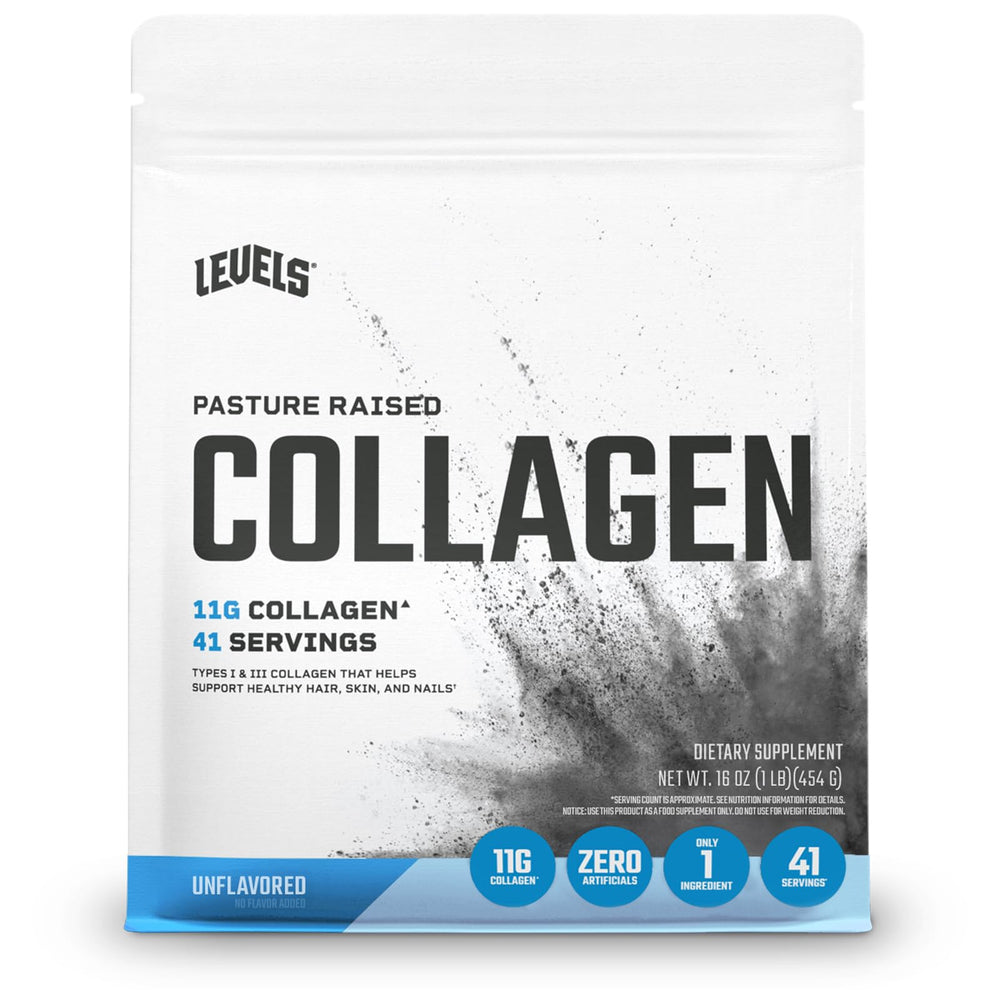 Levels Collagen Peptides unflavored 1lb hero image