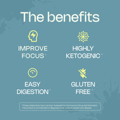 Pouring LevelUp Keto Protein creates a creamy vanilla shake option.