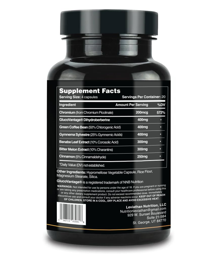 Vegetarian-friendly GDA capsules and packaging