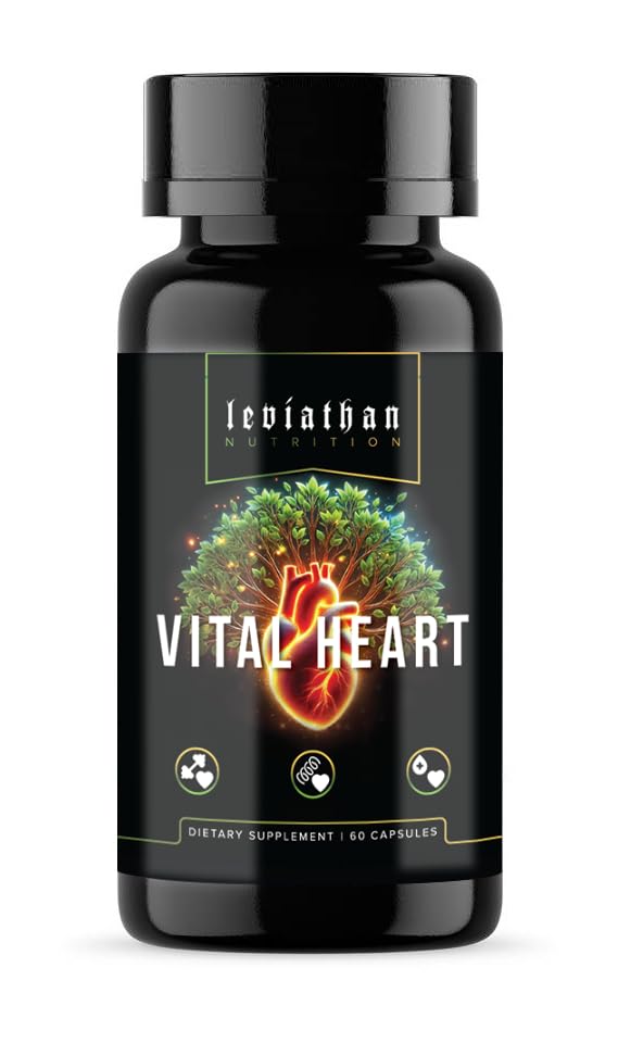 Leviathan Nutrition Vital Heart bottle with label