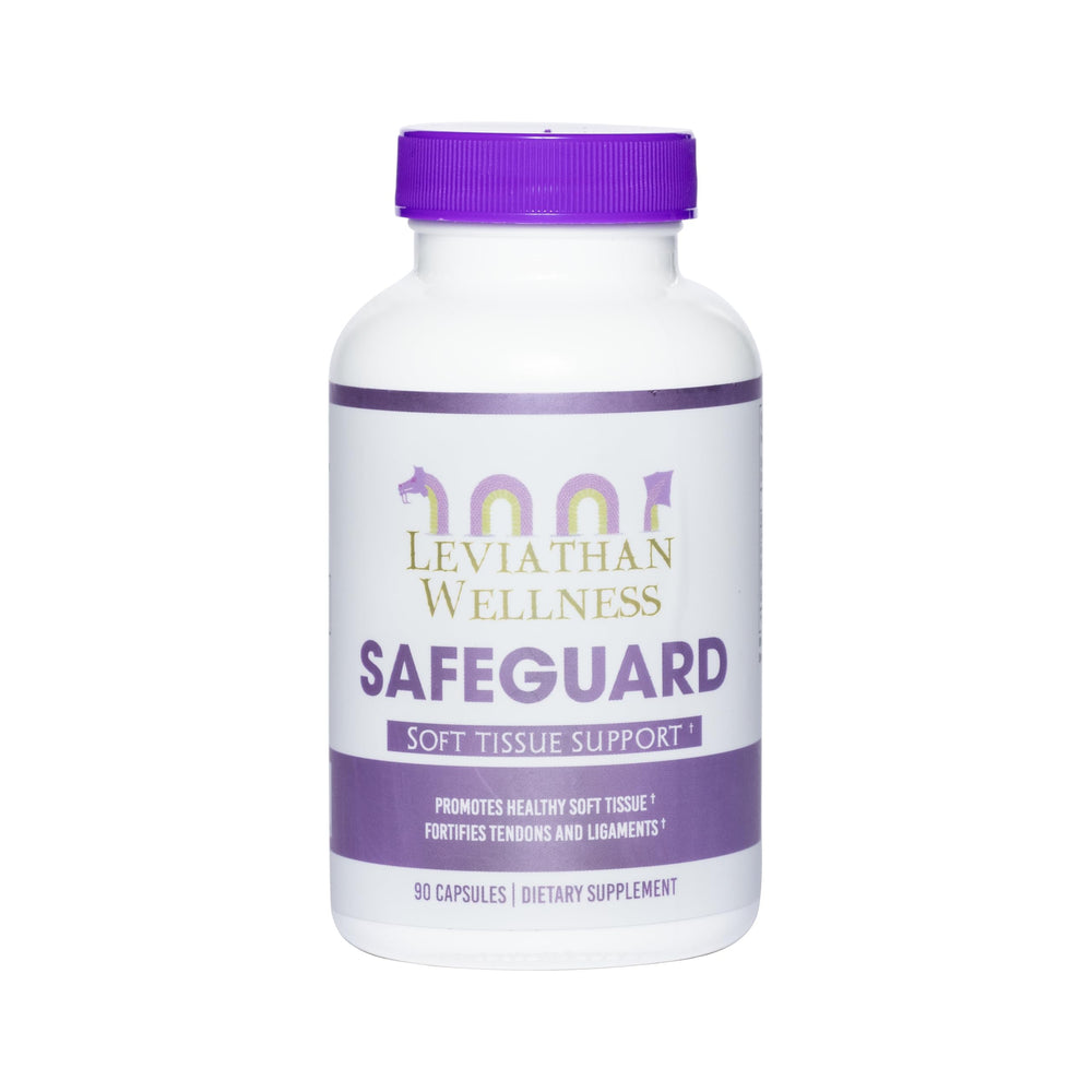 Leviathan Wellness Safeguard bottle with label