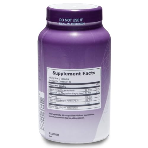 Close-up of Levium Sleep Formula capsules