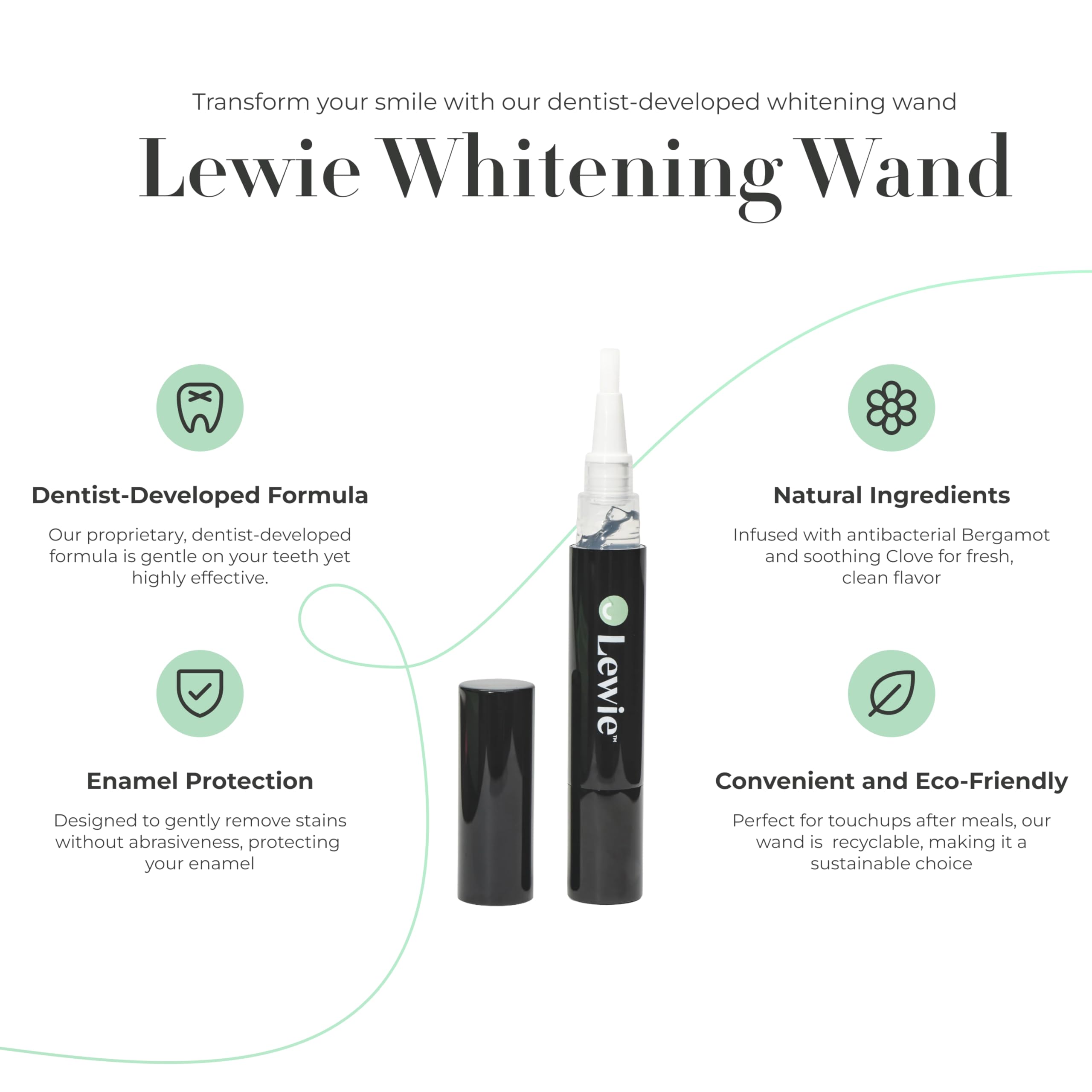 Travel-friendly Lewie oral care on the go