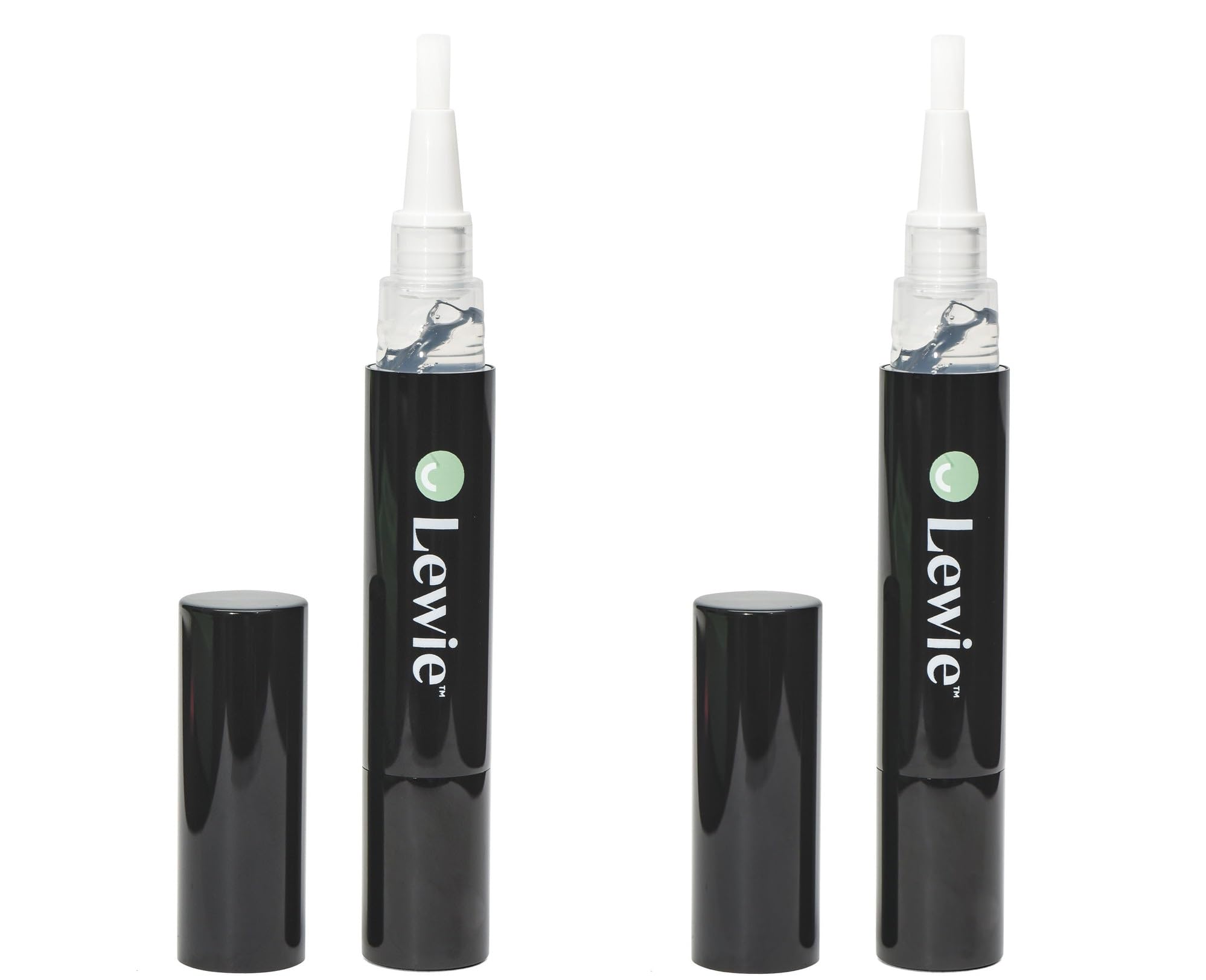 Whitening pen being applied to teeth