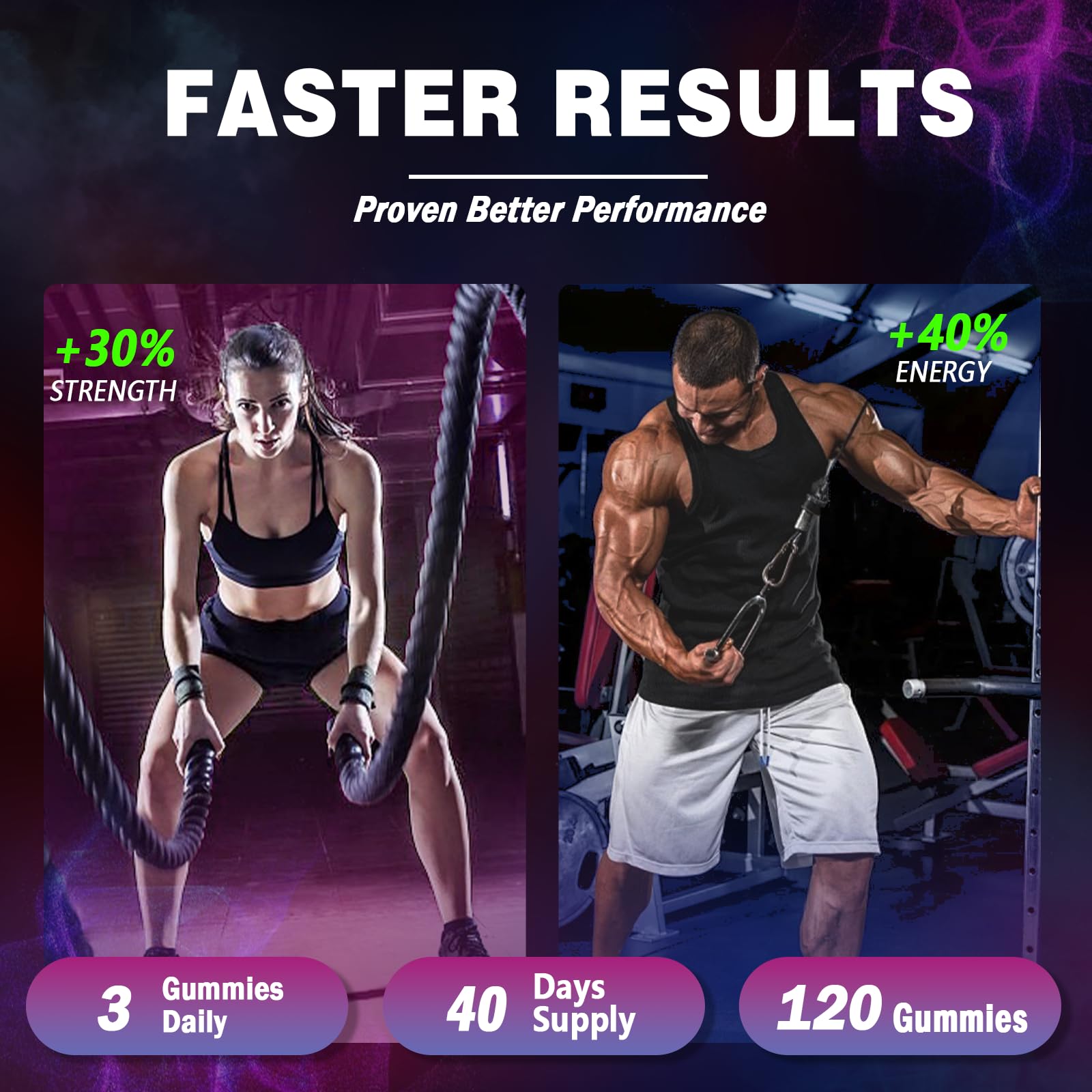 Nutrition label and ingredients panel