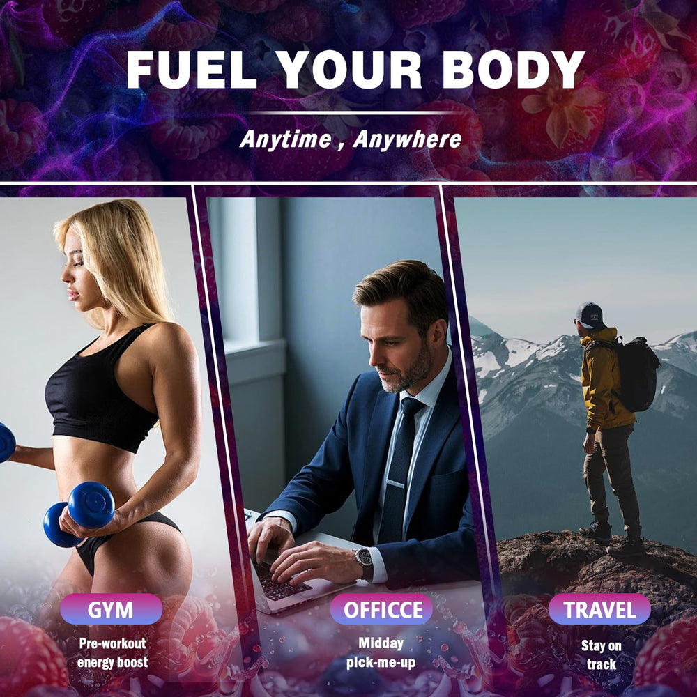 Athlete training with creatine gummies on the go