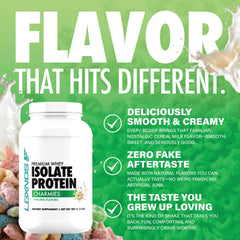 LGXNDS Charmies nutrition panel showcases 26g protein per serving.