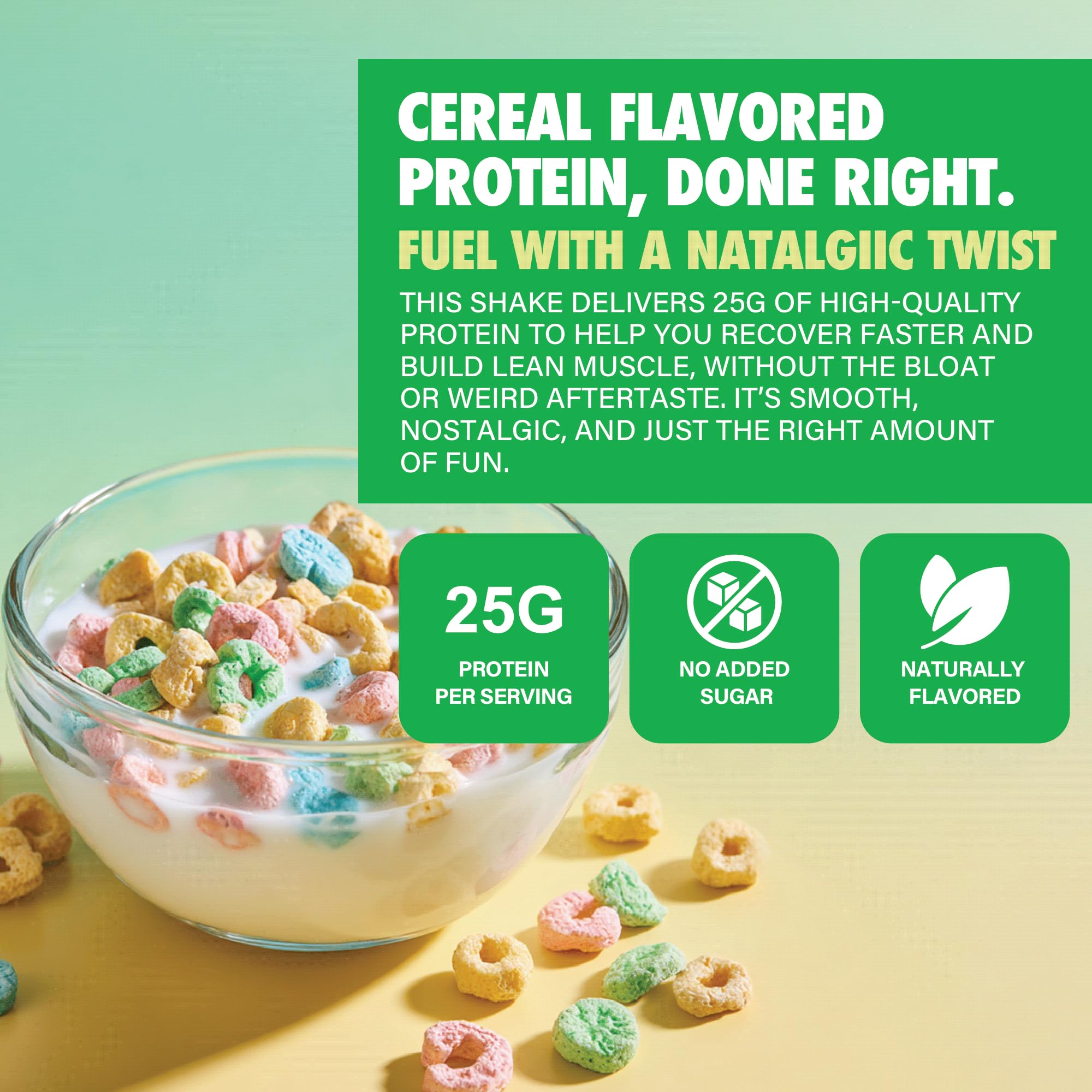LGXNDS Charmies protein scoop highlights powder texture and easy mixing.