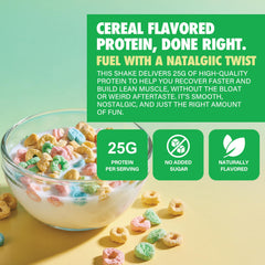 LGXNDS Charmies protein scoop highlights powder texture and easy mixing.
