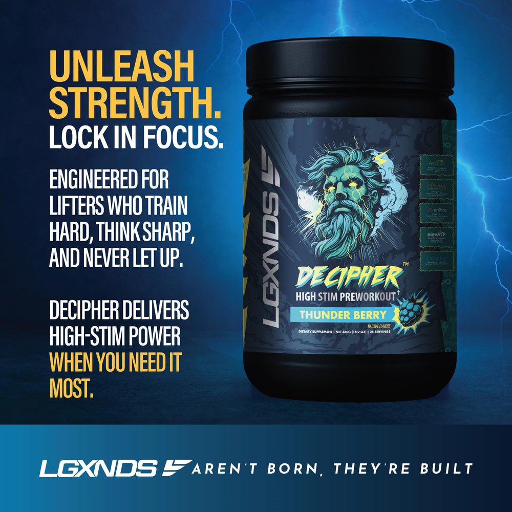 Athlete using LGXNDS Decipher during training