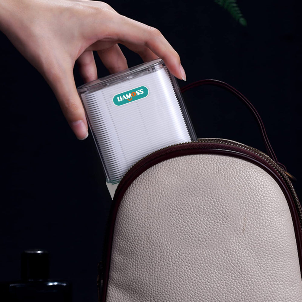 LIAMOSS transparent floss dispenser ready for refill