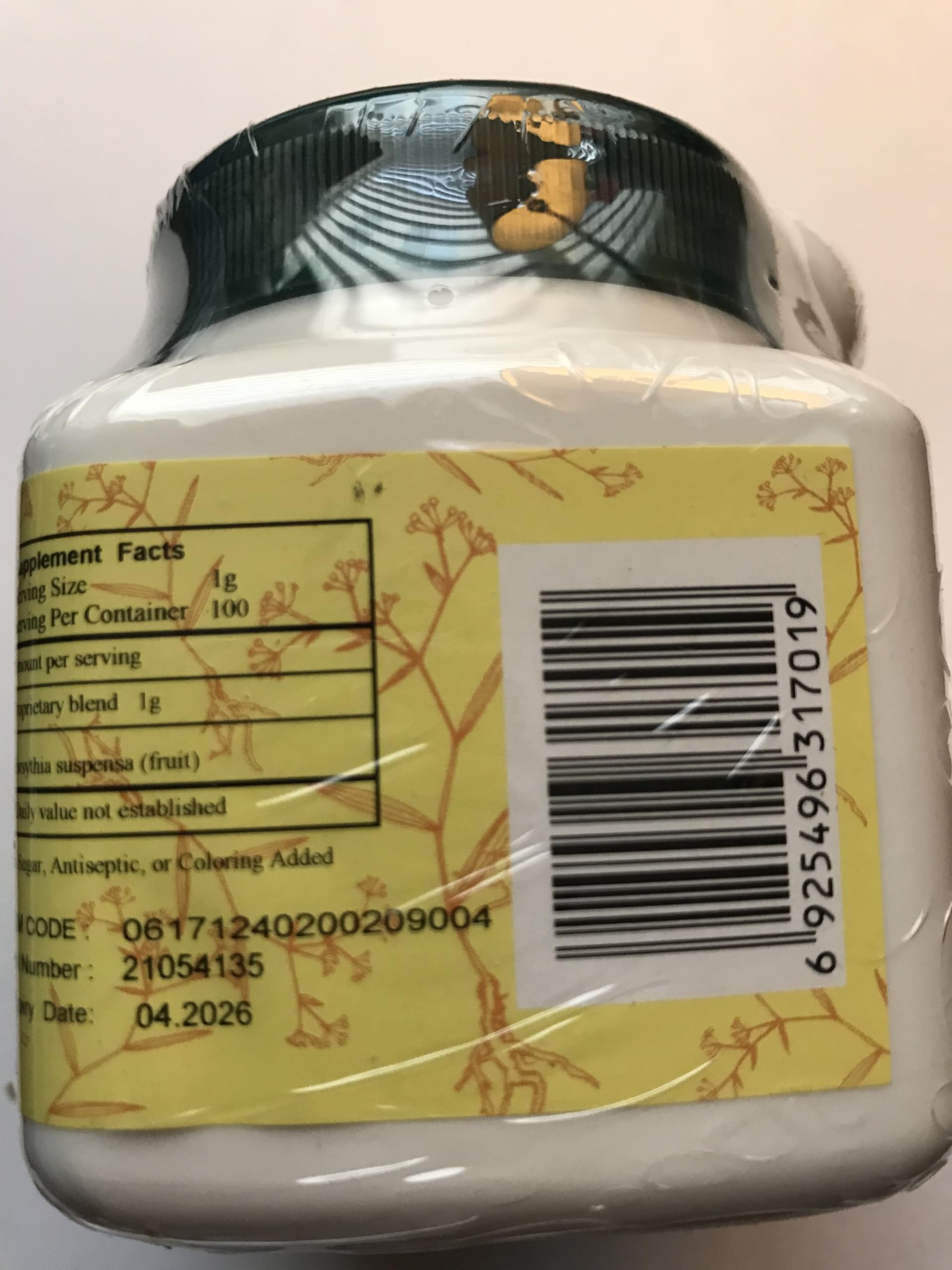 Raw Forsythia herbs 500g used for extraction