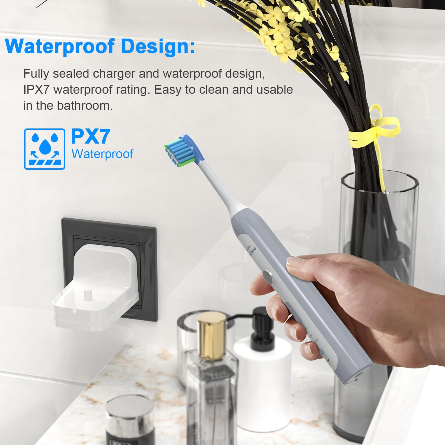 Inductive charging station for Philips Sonicare toothbrush