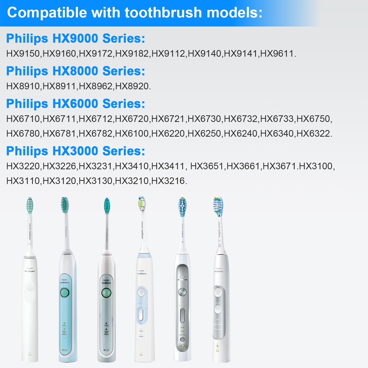Charger base for Philips Sonicare HX8000-HX9000 series