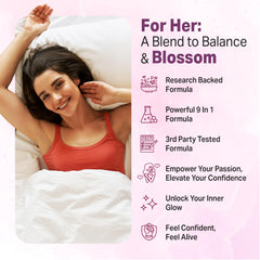 Libido for HER supplement label detail