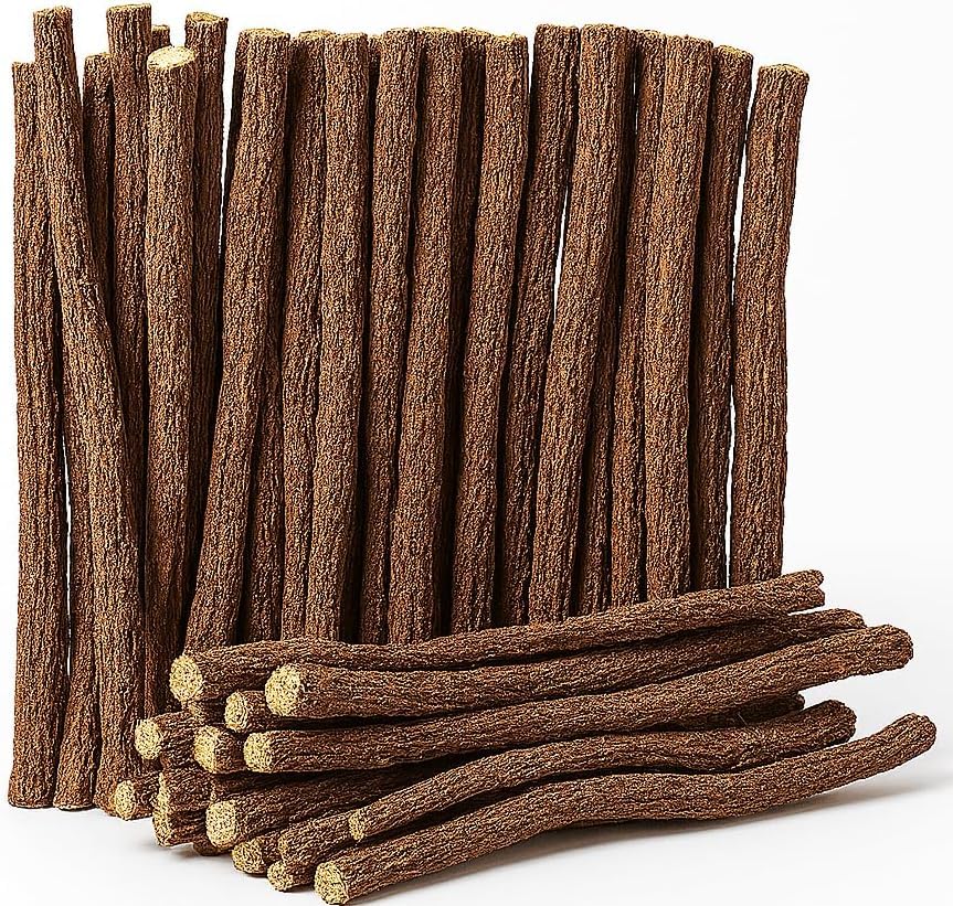 Organic licorice root chewing sticks – 1 lb package