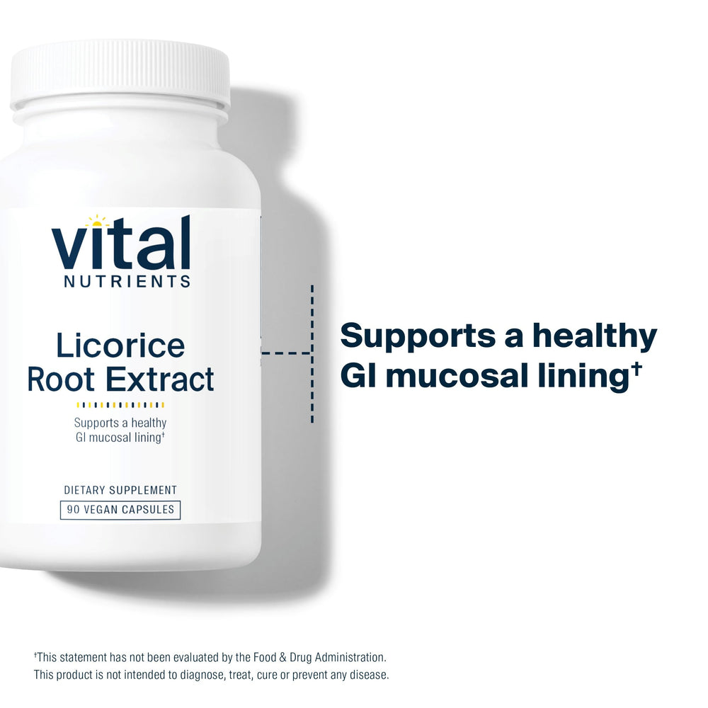 Licorice root extract bottle