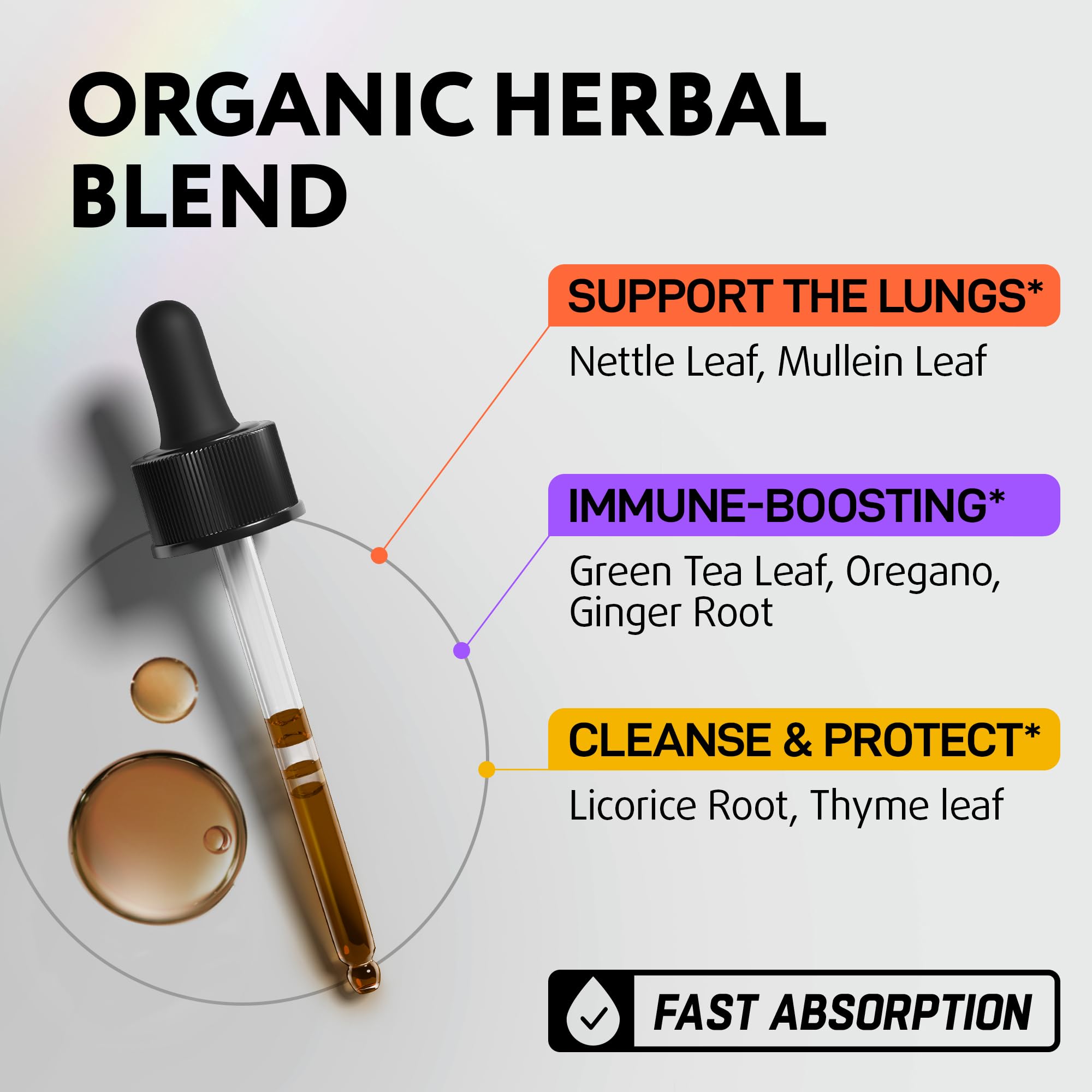 Licorice root ingredient used in the formula