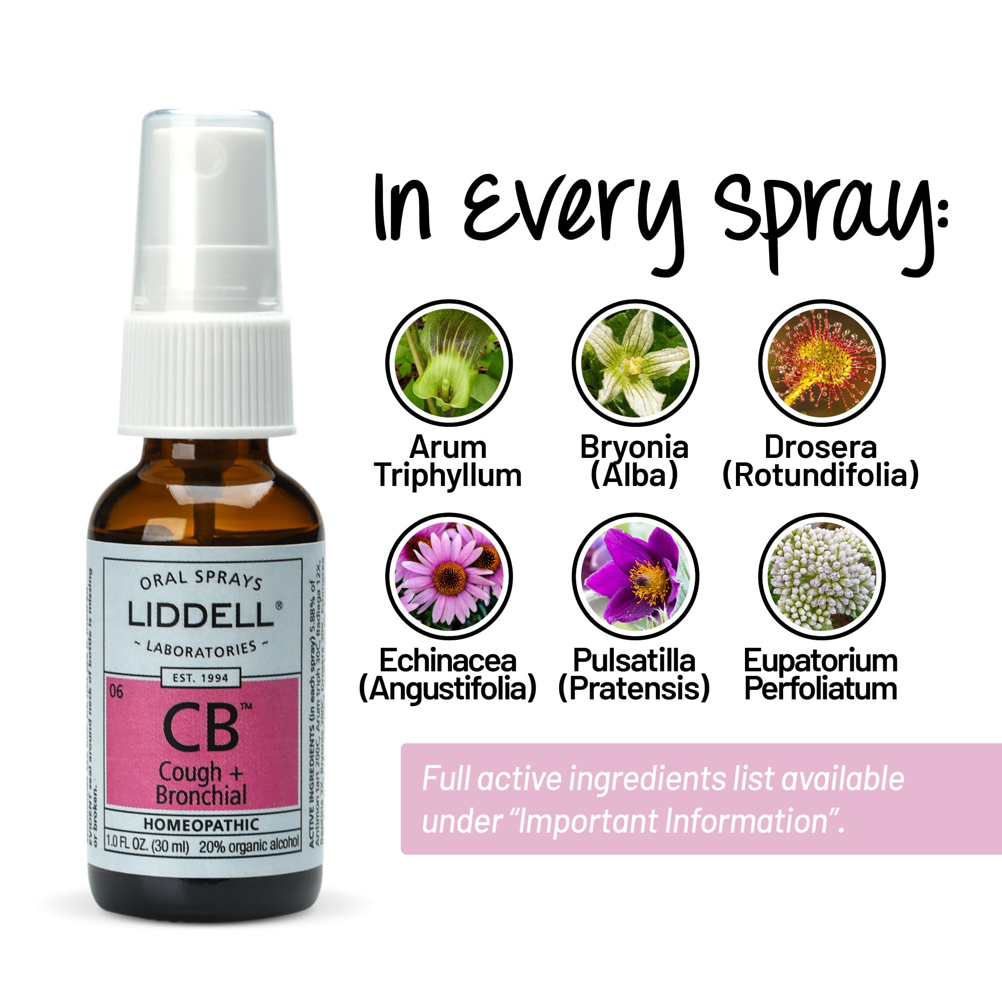 Liddell USA-made spray packaging shot emphasizes quality and origin.