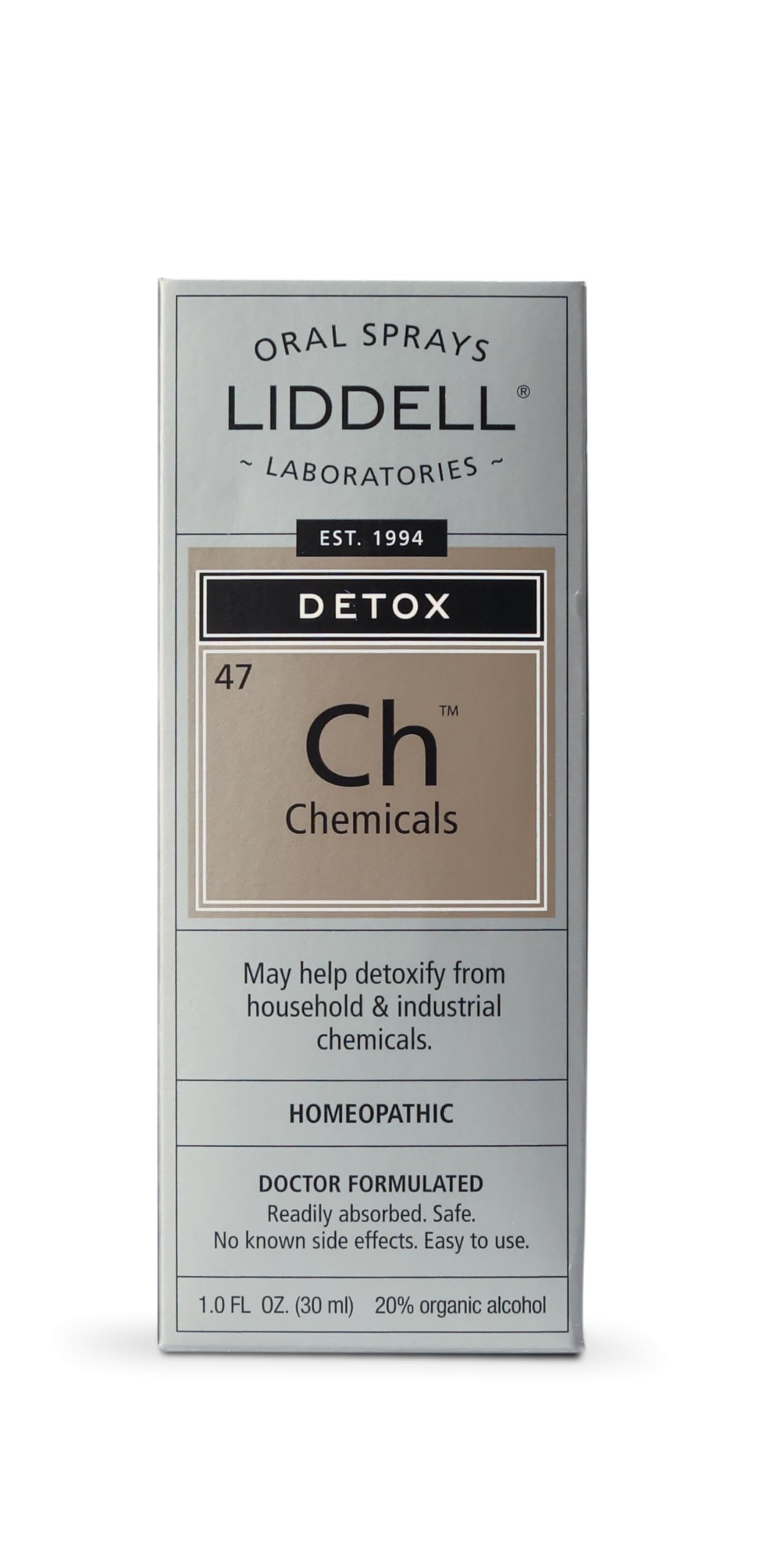 Ingredients illustration of Liddell detox spray
