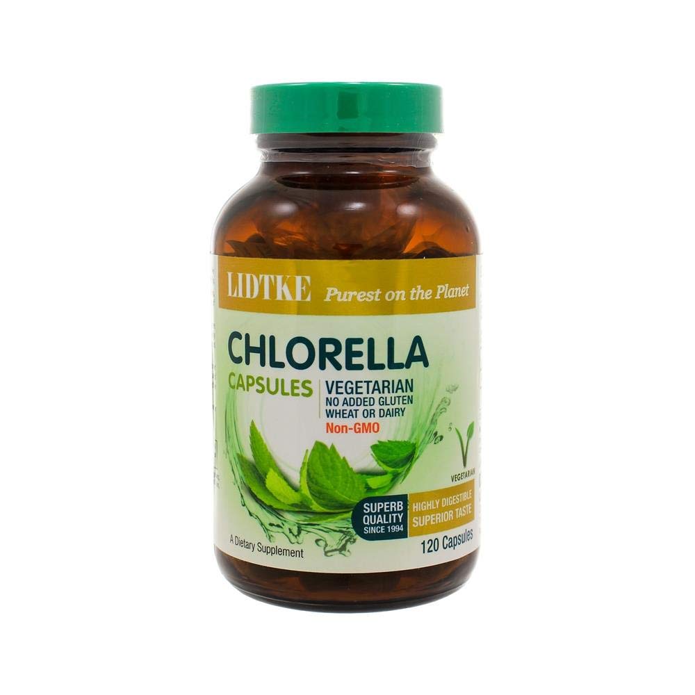 Lidtke Technologies Chlorella 120c bottle with 120 capsules