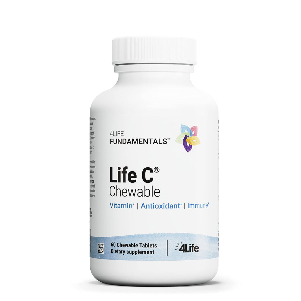 4Life Life C Citrus Flavor bottle with 60 chewable tablets