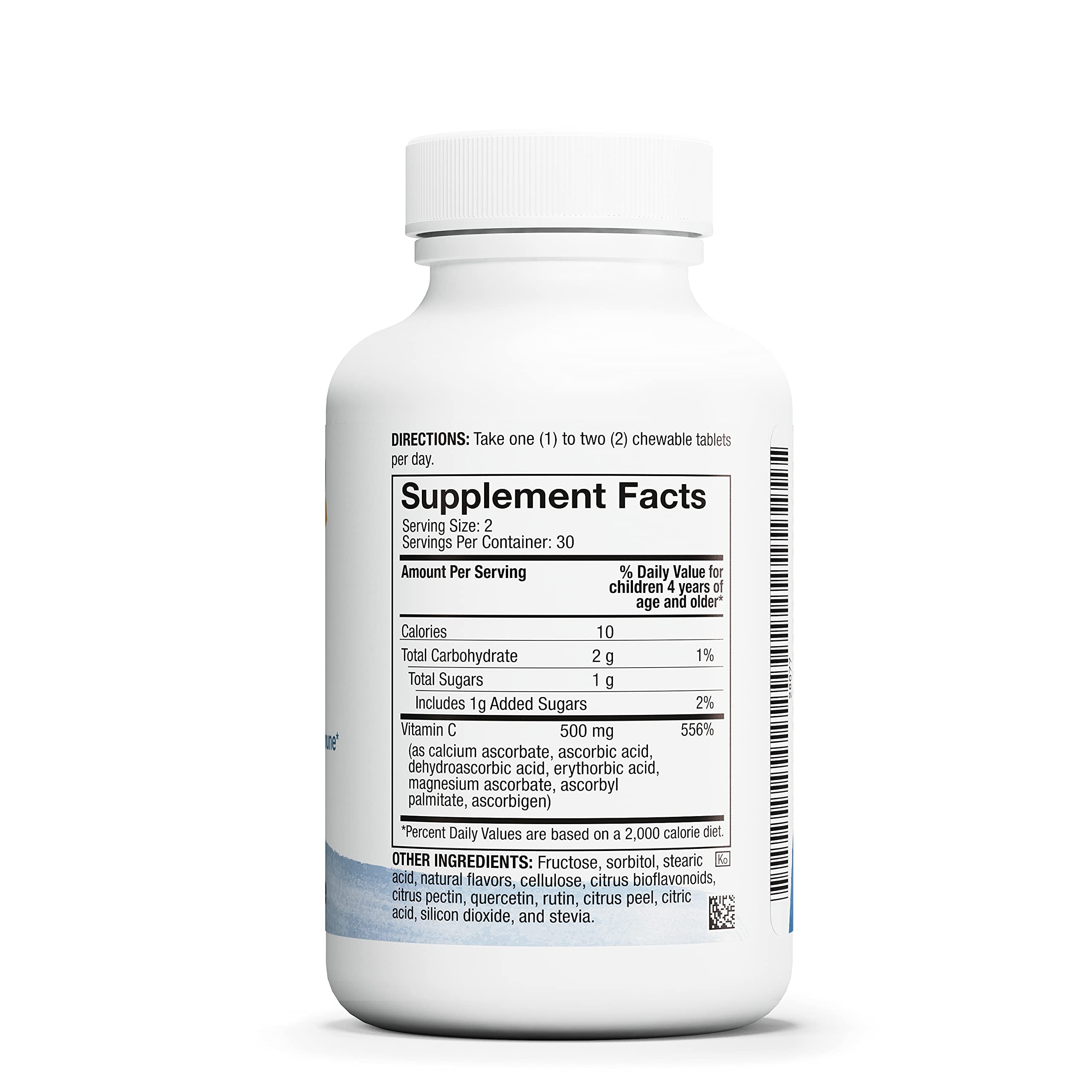 Close-up of Life C Citrus chewable tablet